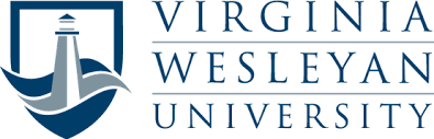 A lighthouse with the words Virginia Wesleyan University