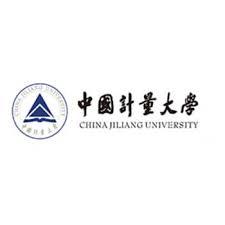 China Jiliang University with a crest on the left