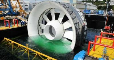 Openhydro tidal turbine