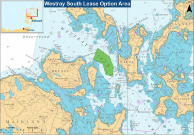 Westray South Lease Option Area