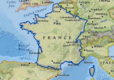 France Country Outline